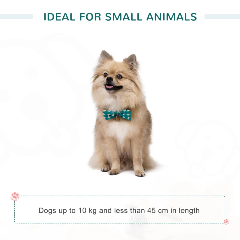 PawHut Dog Sofa with Soft Cushion, Pet Bed Cat Chair Couch with Water Resistant Fabric, Sponge Padded, Washable Cover, Easy Installation, Wooden Legs for Mini Sized Dogs - Green