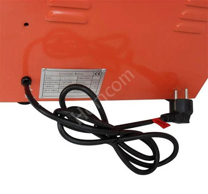 HOMCOM Professional Cotton Candy Floss Machine-Orange