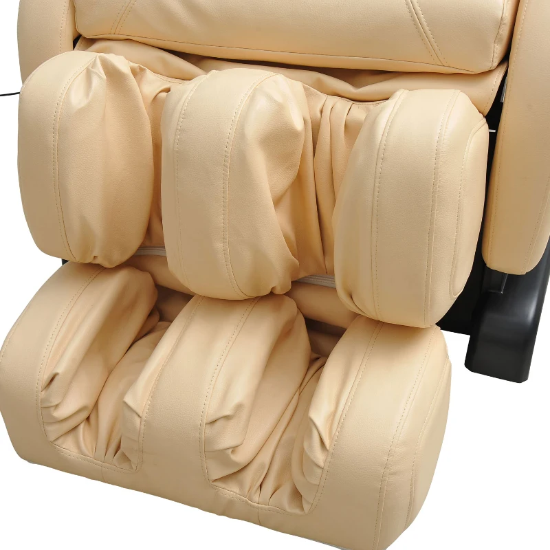 HOMCOM Reclining Full Body Massage Chair W/Heat-Cream
