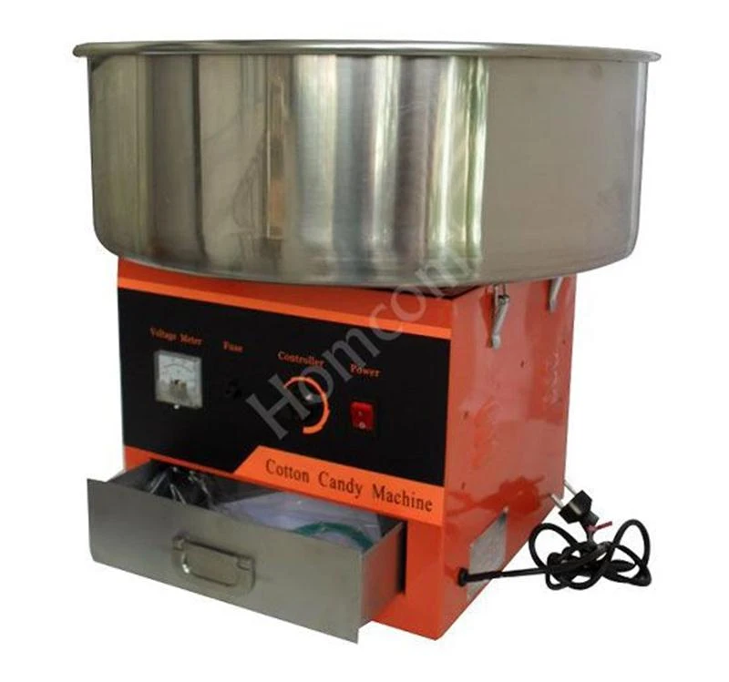 HOMCOM Professional Cotton Candy Floss Machine-Orange