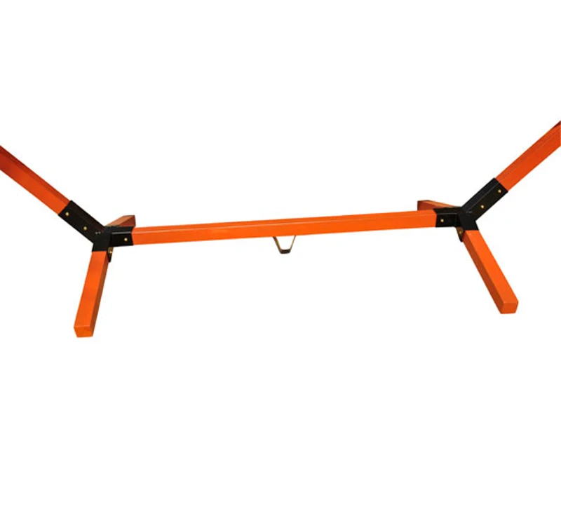 Outsunny Single Wooden Hammock-White