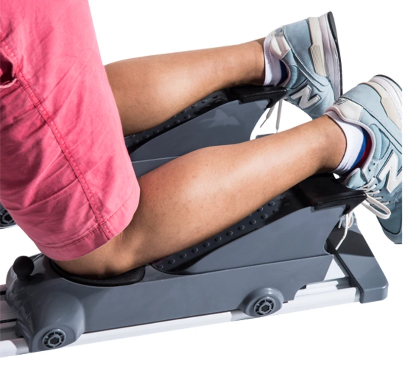 HOMCOM Crawl Exercise Machine-Silver/Black/Grey