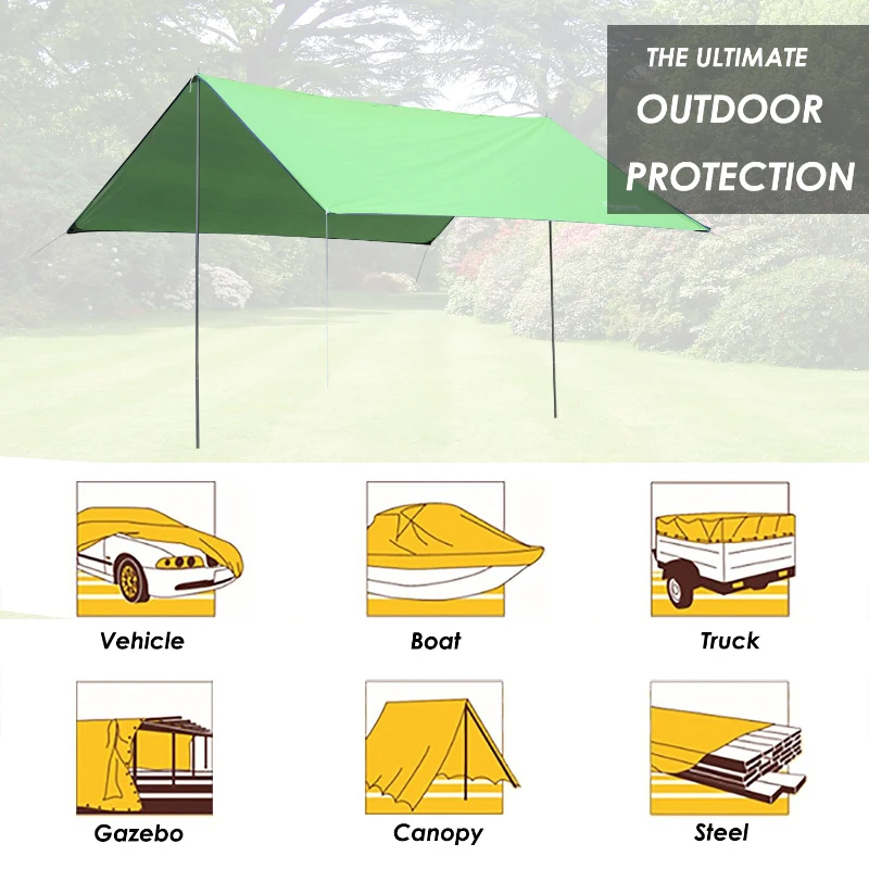 Outsunny Tent Shelter, 3x3 m-Green