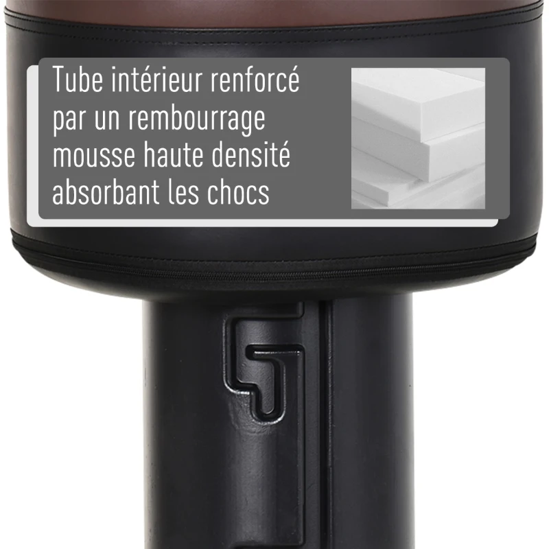 Homcom Punching Ball Autoportant et Réglable 159 x 93 x 93 cm