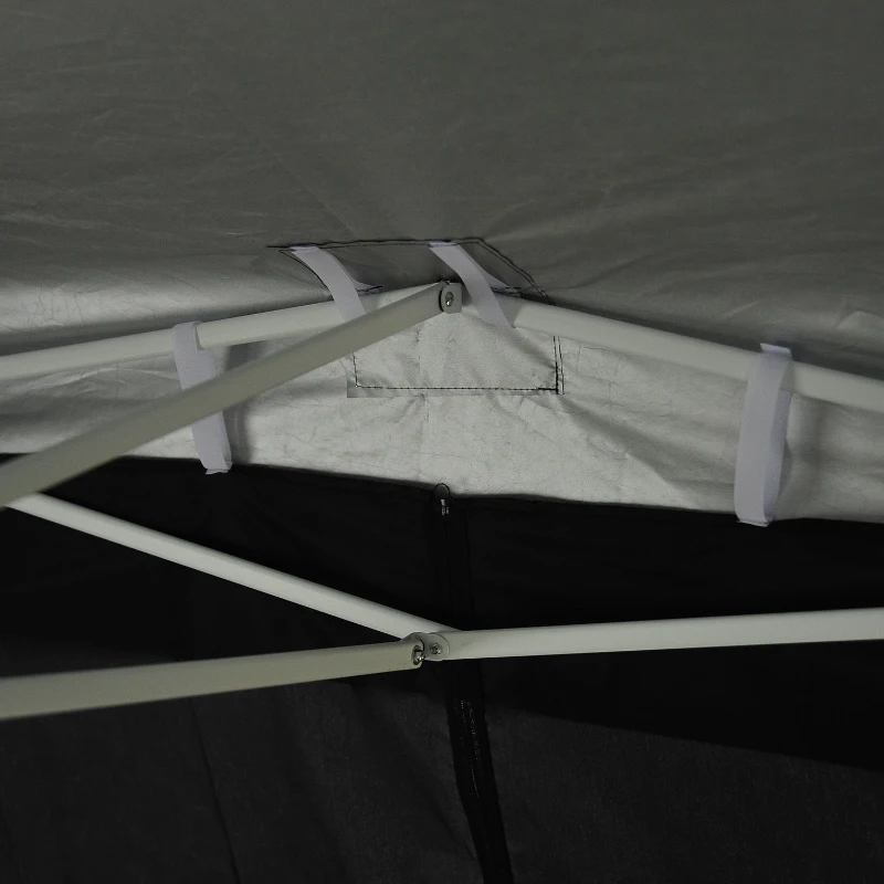 Outsunny Pop Up Gazebo Marquee, size(4.5m x3m)-Black