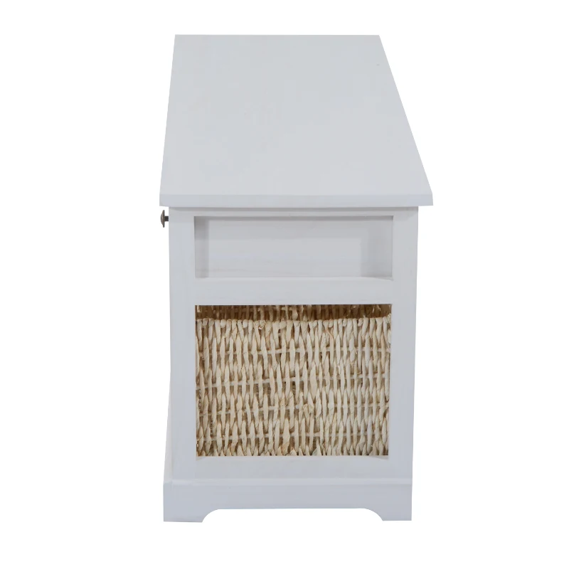 HOMCOM Storage Drawer-White