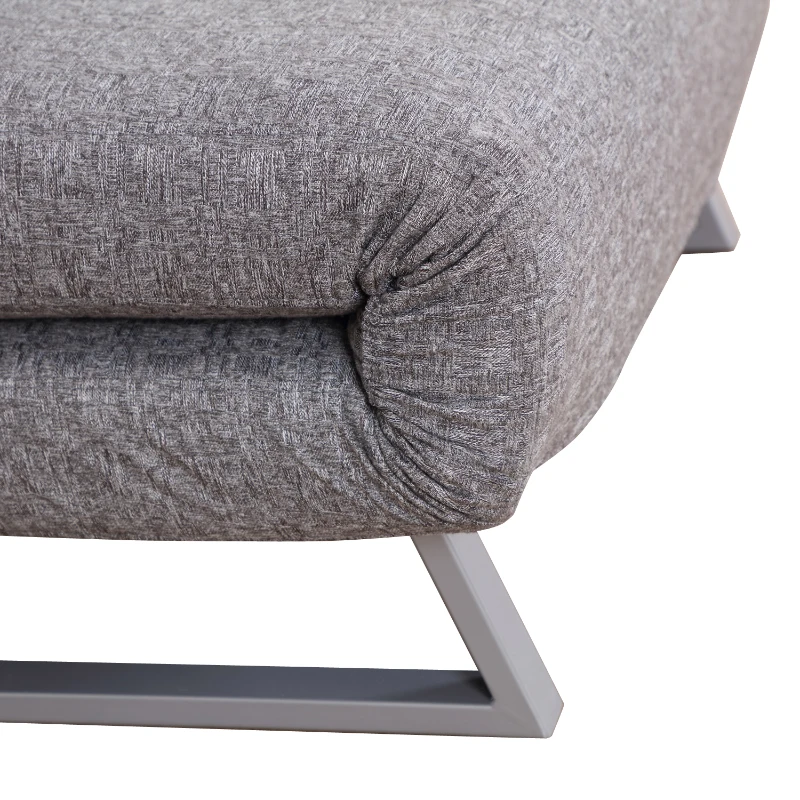 HOMCOM Leisure Recliner Sofa Bed-Grey