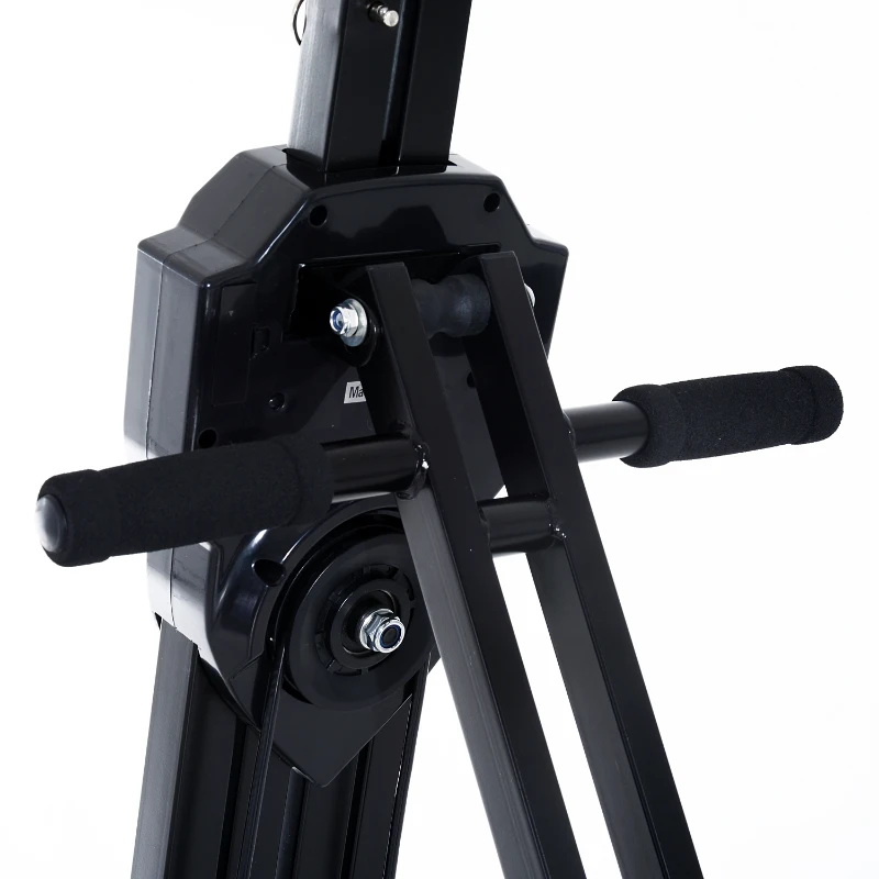 HOMCOM Vertical Climbing Machine W/ Monitor-Black