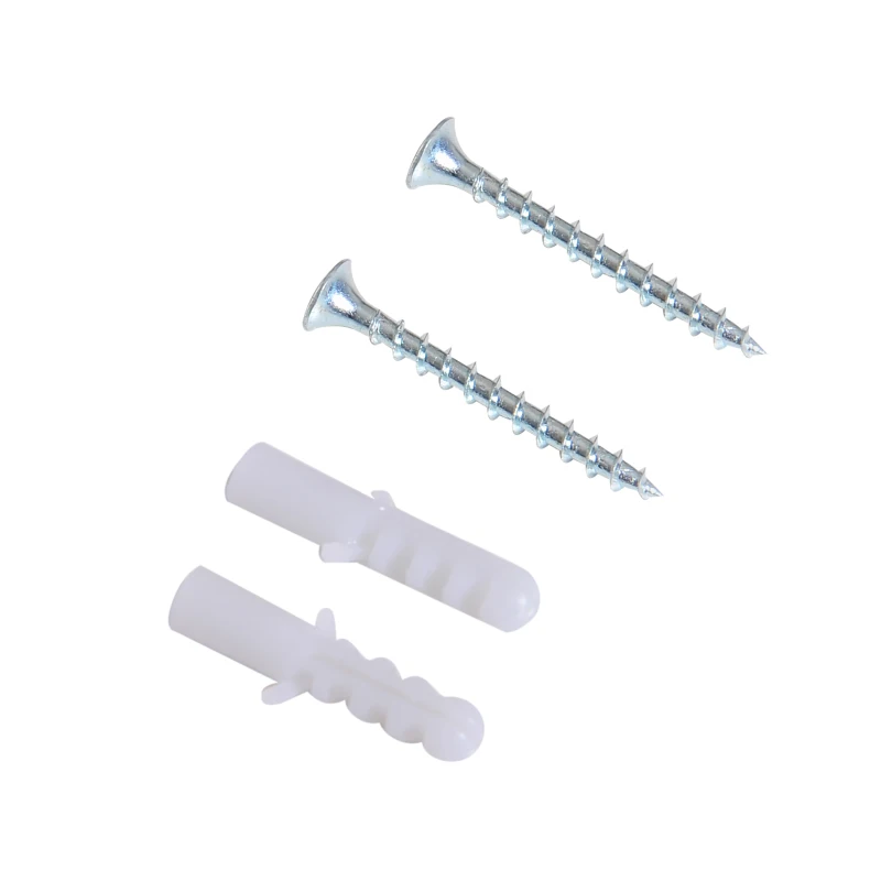 HOMCOM 4-Tier Bookshelf, 80Lx29.5Wx180H cm-Dark Coffee/Grain/Black Colour