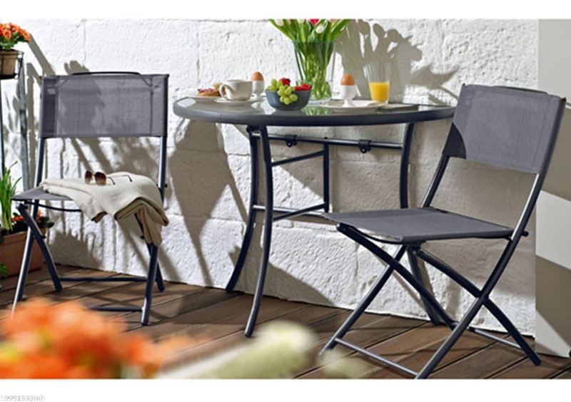 Outsunny 7 Pc Rattan Dining Set+Free 3 Pc Bistro Set
