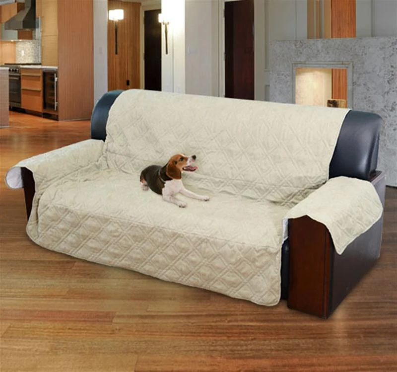 HOMCOM 3-Seater Sofa Cover Protector-Light Green