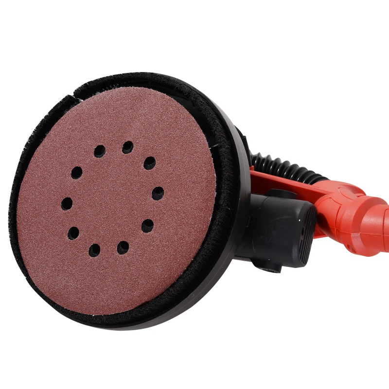 DURHAND Drywall Sander for Wall and Ceiling with Extendable Pole, 710W-Red/Black