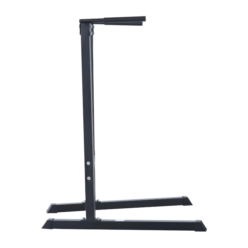HOMCOM Fitness Pull Push Up Bar Tower-Black