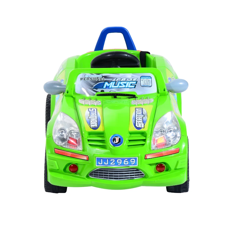 HOMCOM Kids Electric Ride On Car, 6V-Green