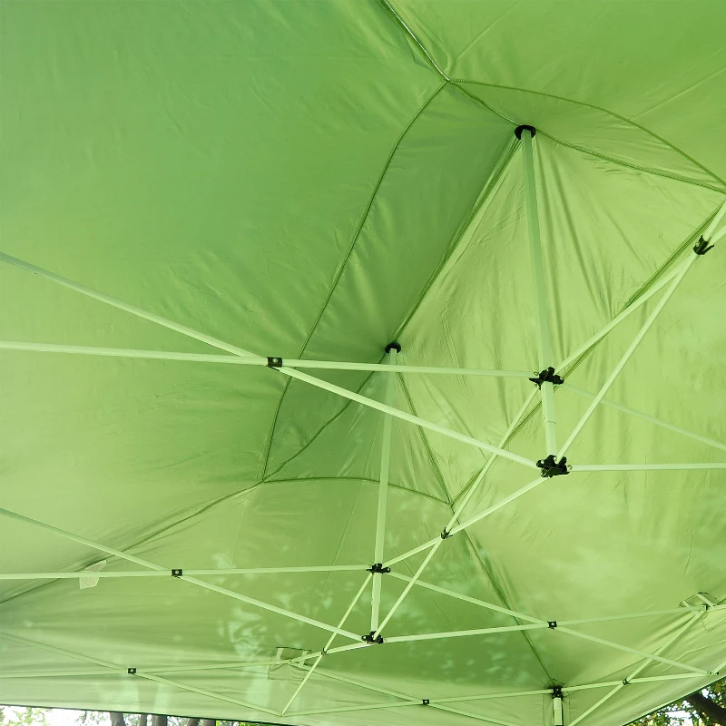 Outsunny Pop Up Gazebo 4.5x3 m-Green