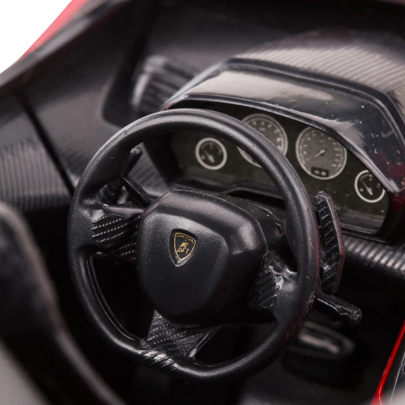 Lamborghini Radio Remote Control Model Car 1: 12 Aventador J Mini Racing Kids Toy  Xmas Gift – Red
