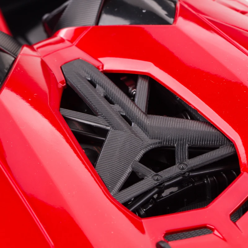 Lamborghini Radio Remote Control Model Car 1: 12 Aventador J Mini Racing Kids Toy  Xmas Gift – Red
