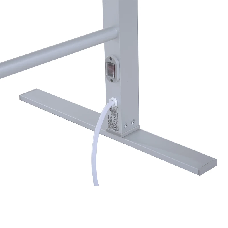 HOMCOM Electric Clothing Drying Stand-Silver