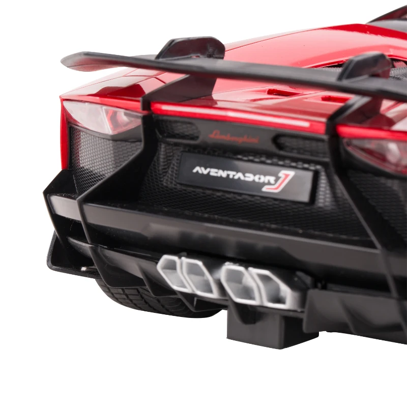 Lamborghini Radio Remote Control Model Car 1: 12 Aventador J Mini Racing Kids Toy  Xmas Gift – Red