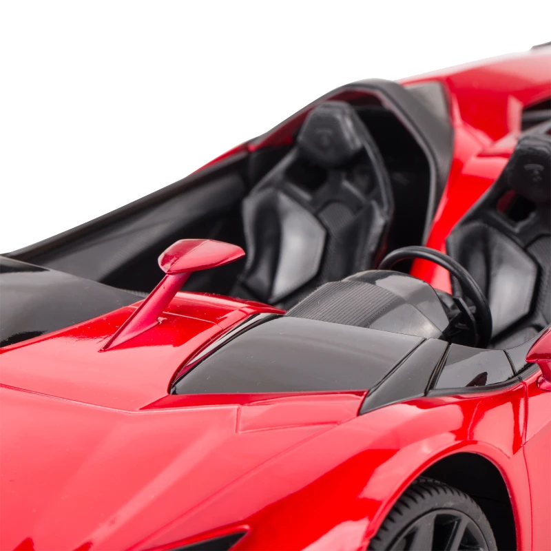 Lamborghini Radio Remote Control Model Car 1: 12 Aventador J Mini Racing Kids Toy  Xmas Gift – Red