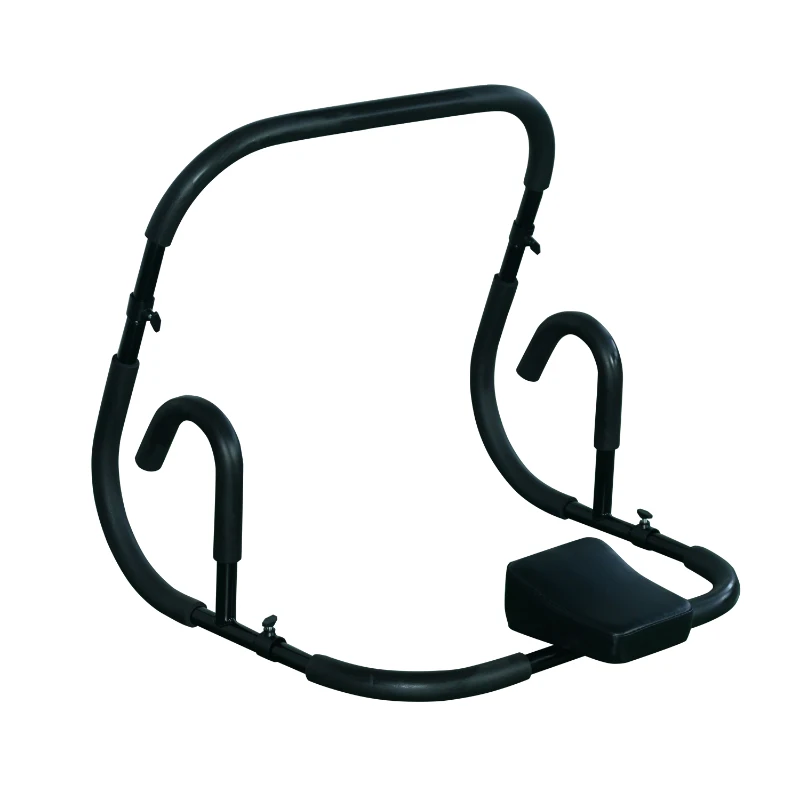 HOMCOM Ab Fitness Crunch Abdominal Workout Machine-Black