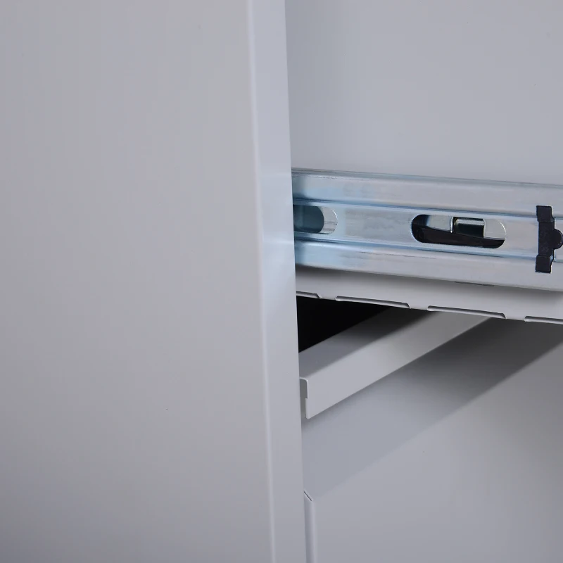 Vinsetto Storage Cabinet, Cold Rolled Steel, 47Wx62Dx72Hcm-Grey