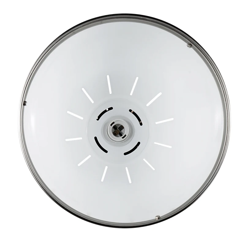 HOMCOM Ceiling Lamp, Adjustable Hanging, Ф30 cm, Metal-Black