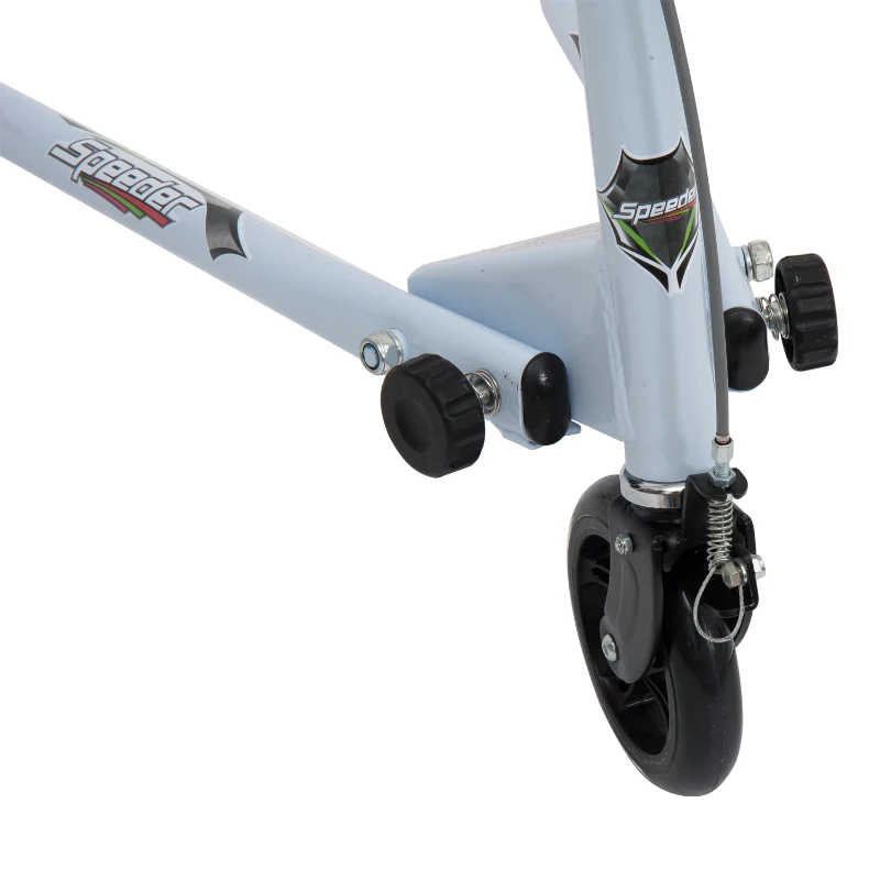 HOMCOM Kids 3 Wheels Speeder Scooter-Pink