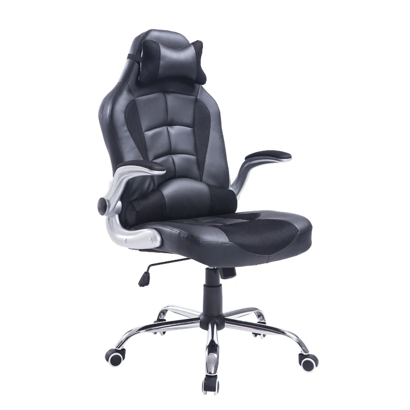 HOMCOM Racing Style Executive Office Chair-Black