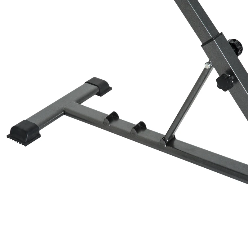 HOMCOM Roman Chair W/Hyperextension Back-Black