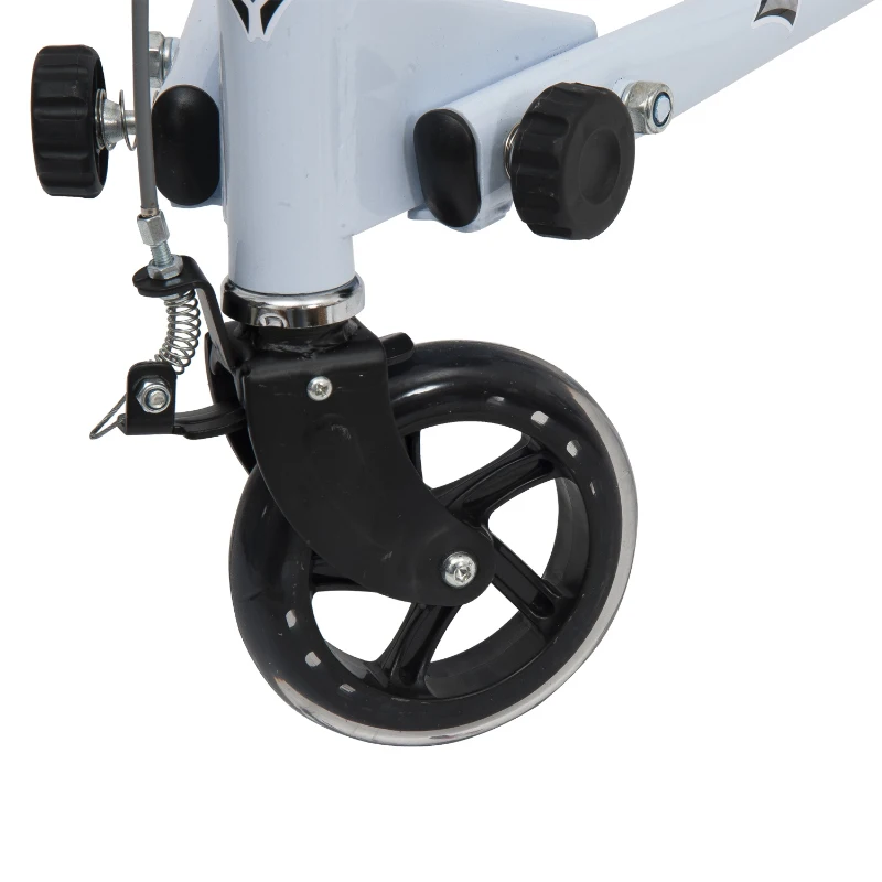 HOMCOM Kids 3 Wheels Speeder Scooter-Pink