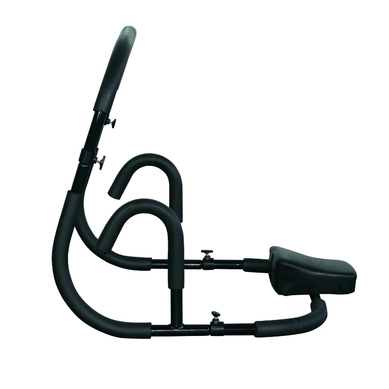 HOMCOM Ab Fitness Crunch Abdominal Workout Machine-Black