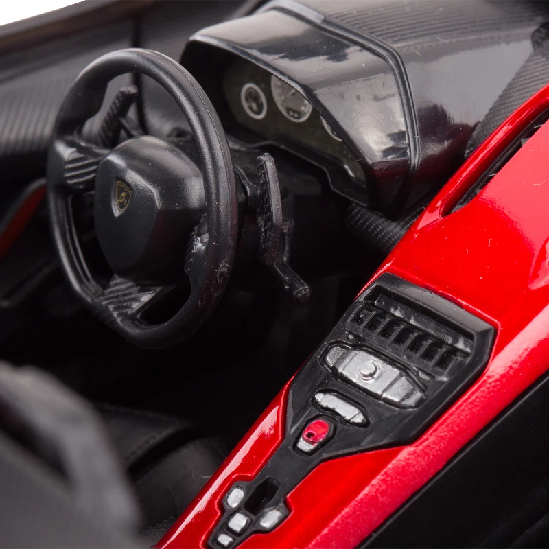 Lamborghini Radio Remote Control Model Car 1: 12 Aventador J Mini Racing Kids Toy  Xmas Gift – Red