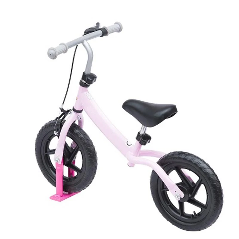 HOMCOM Kids 12" Balance Learning Bike W/ Brake-Pink
