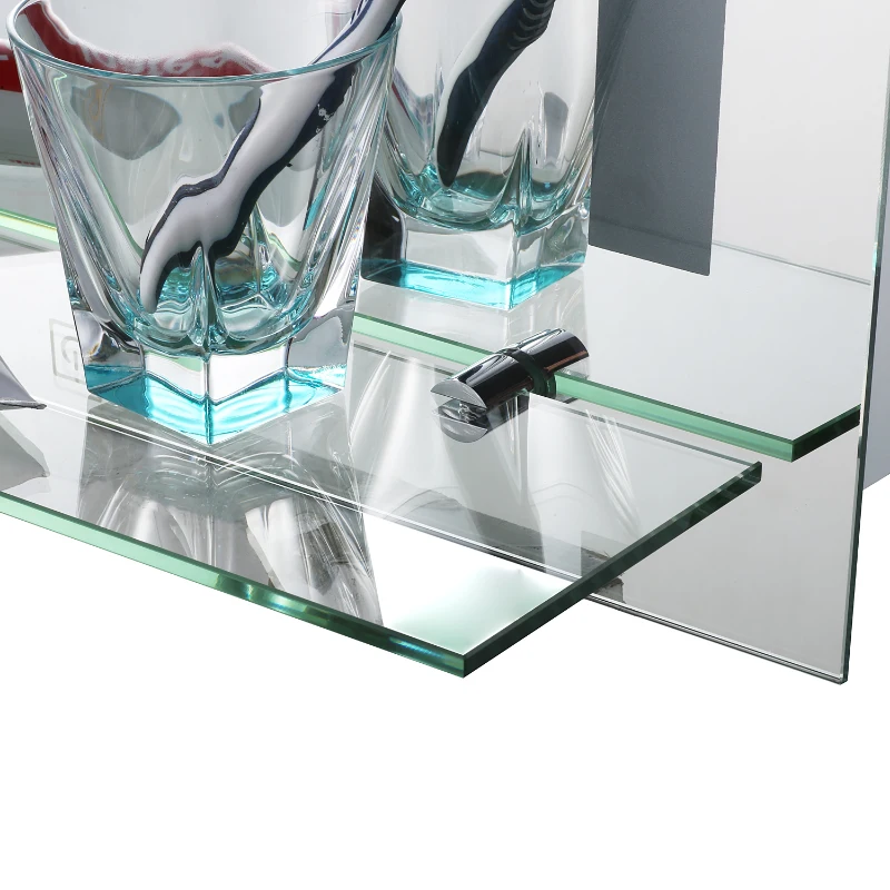 HOMCOM 70L×50W×4T cm 24W Waterproof LED Mirrorr-Silver