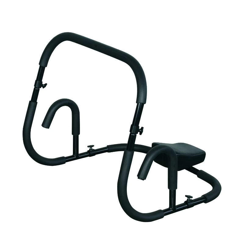 HOMCOM Ab Fitness Crunch Abdominal Workout Machine-Black