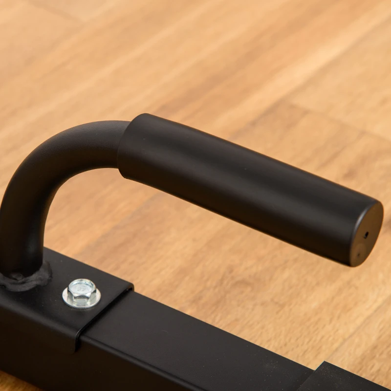 HOMCOM Estação de Musculação Torre Multifuncional com Barra de Flexões Estrutura de Aço para Treinar em Academia Casa Carga Máxima 120kg 110x97x227cm Preto