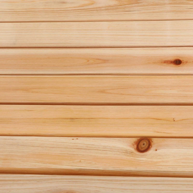 Outsunny Outdoor Classic Wooden Adirondack Deck Chair with Cup Holder - Natural Wood