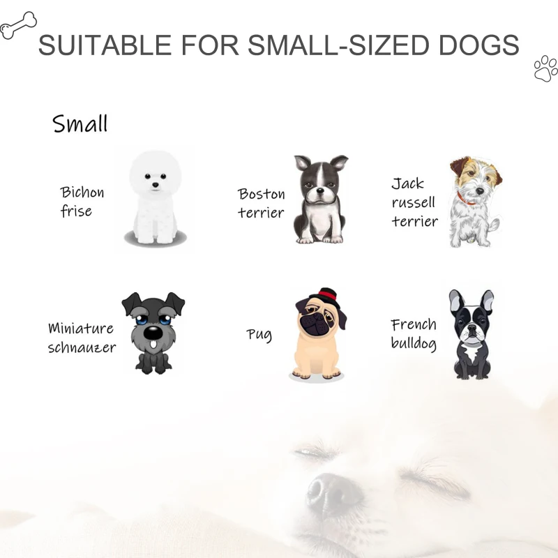 PawHut Raised Dog Bed Waterproof Elevated Pet Cot with Breathable Mesh UV Protection Canopy Grey, for Medium Dogs, 76 x 61 x 73cm