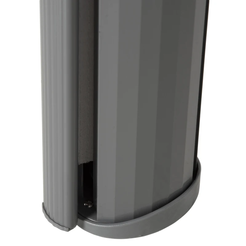 Outsunny zijluifel grijs 300cm x 9,3cm x 160cm