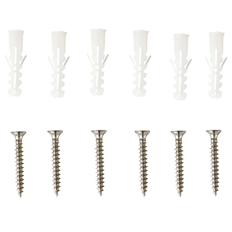 HOMCOM Set of 3 Wooden U-Shaped Floating Shelves Set Wall Mounted Hanging Bookshelf CD DVD Storage Display for Bedroom Living Room Kitchen, Black