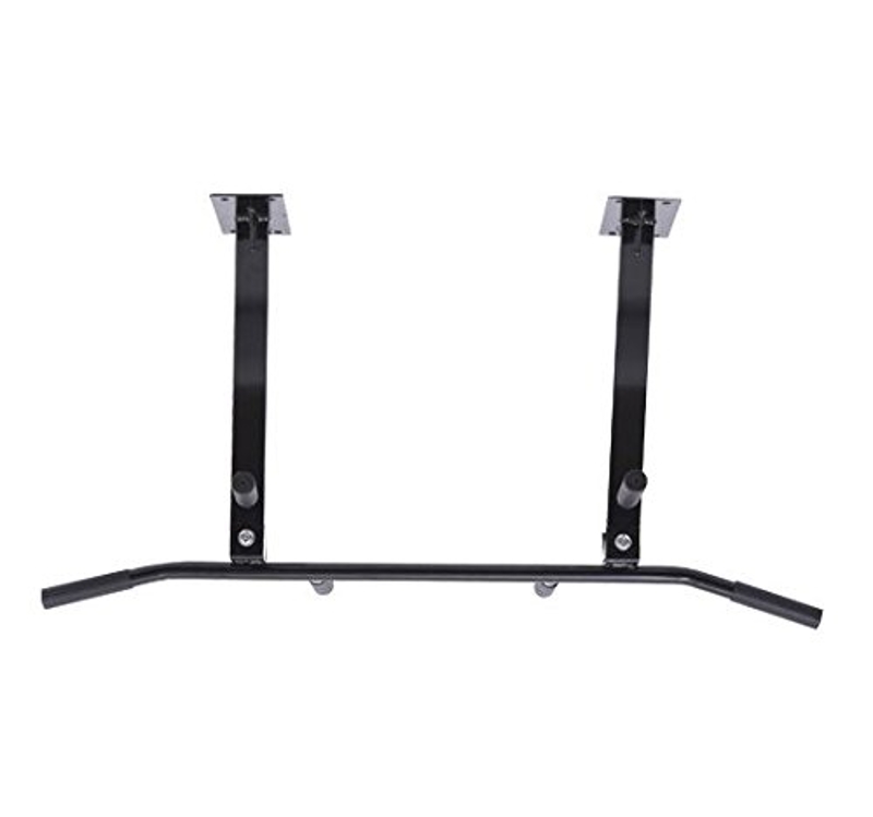 Homcom – Chin Up Bar Barra per Trazioni Esercizi da Soffitto Palestra Fitness