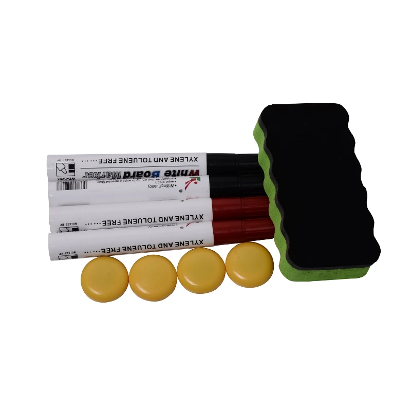 HOMCOM Lavagna Magentica Bianca con Cavalletto a Treppiede Altezza Regolabile Cornice in Alluminio 60×90x1.8cm