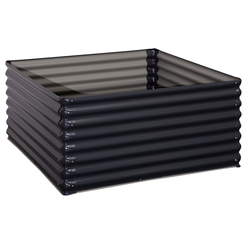 Outsunny Porta Legna Verticale Metallico 50x30x100 Cm - Per Interni Ed Esterni