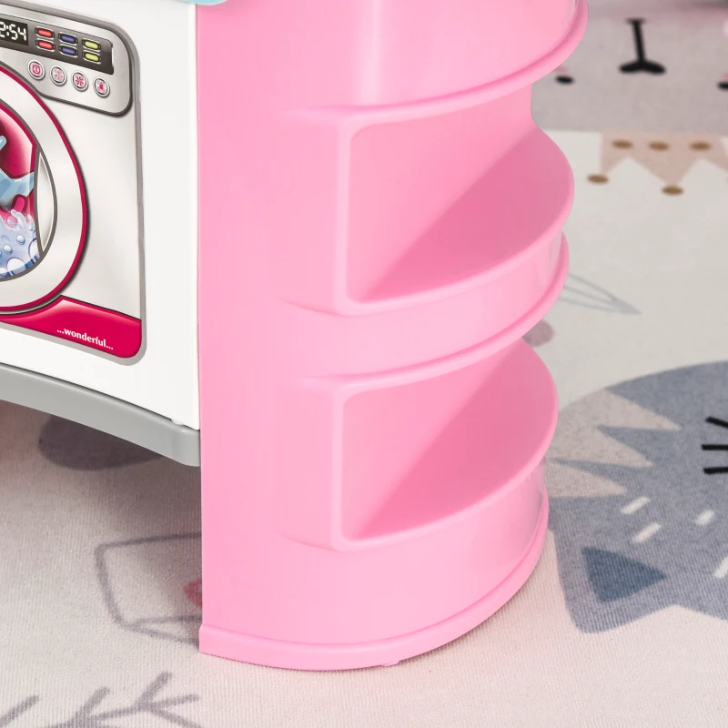 HOMCOM Baby Nursery Giocattolo per Bambole con 25 Accessori Bambini 3-6 Anni