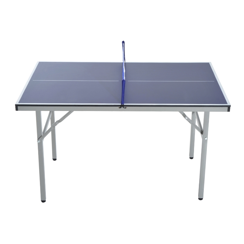HOMCOM Tavolo da Ping Pong Professionale con 2 Racchette, 3 Palline in Legno MDF 125 x 75 x 75cm