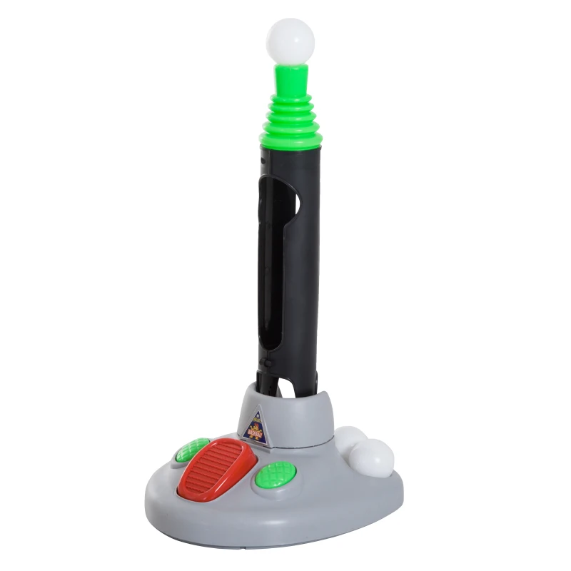 Homcom Gioco Baseball per Bambini con Mazza, Palle e Lanciatore Automatico