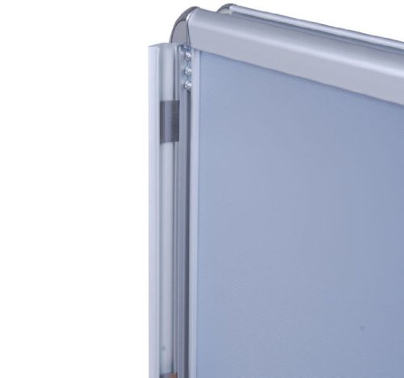 Outsunny - Espositore lavagna cavalletto pubblicitario base riempita con acqua sabbia