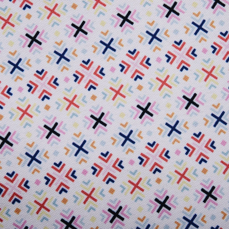 Ousunny Pouf Gonfiabile per Esterni e Interni Cuscino Poggiapiedi Sfoderabile Accessori Inclusa Φ53 x 25 cm