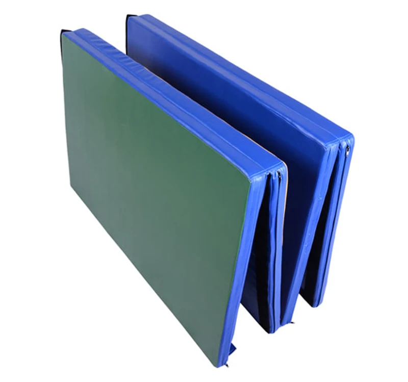 HOMCOM Tappetino da ginnastica Materassino da palestra Tappetino fitness Tappetino salvapavimenti Stuoia morbida pieghevole